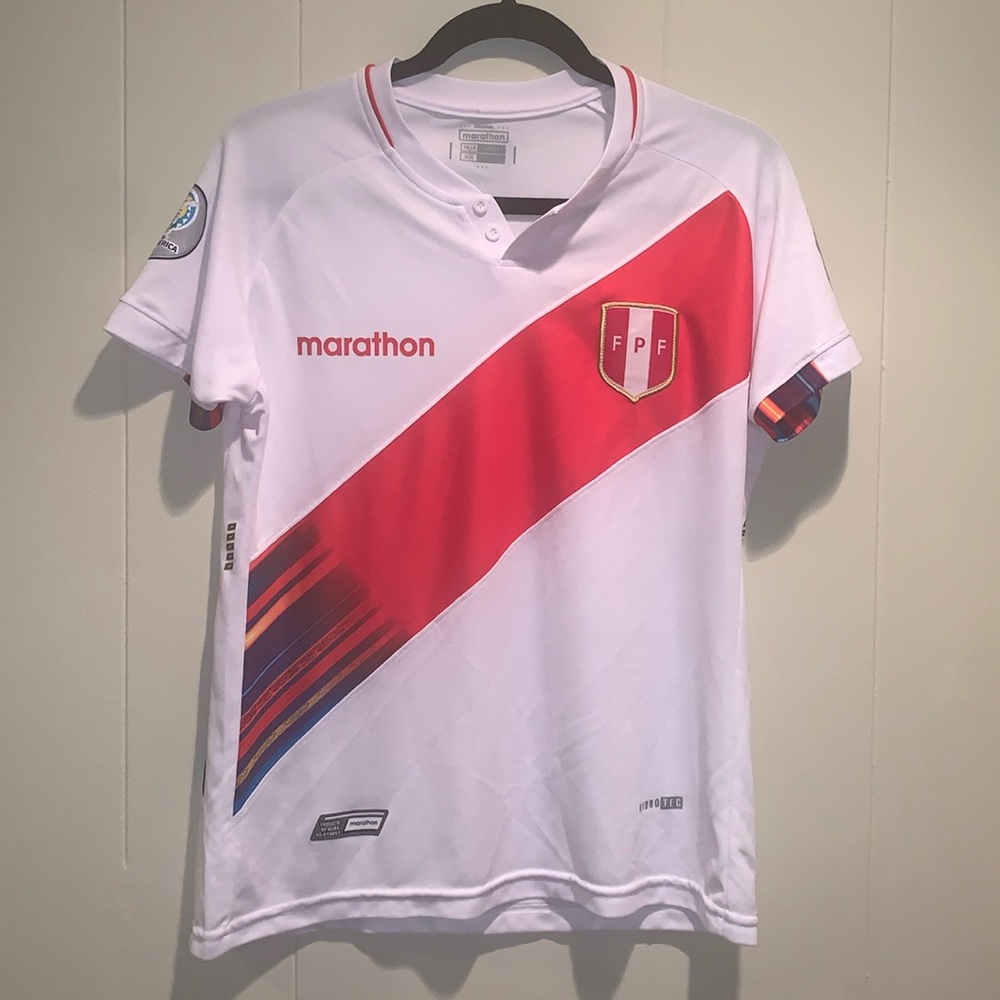 Marathon Peru Copa America 2021 Soccer Jersey